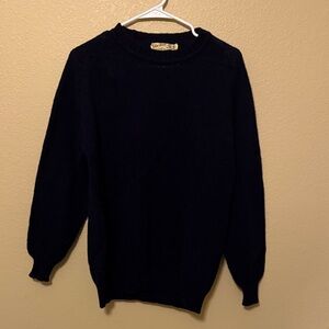 Navy Blue wool sweater